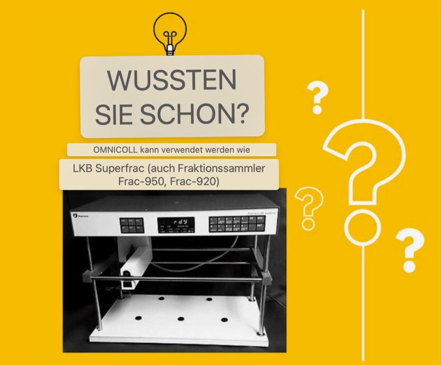 LKB Superfrac Fraktionssammler