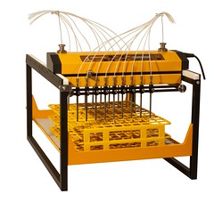 Vorderseite Mehrkanal-Fraktionssammler LAMBDA OMNICOLL